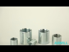 ผนังบาง 3 นิ้ว 4 นิ้ว EMT สายไฟฟ้า Hot Dip ท่อเหล็กกระปุก