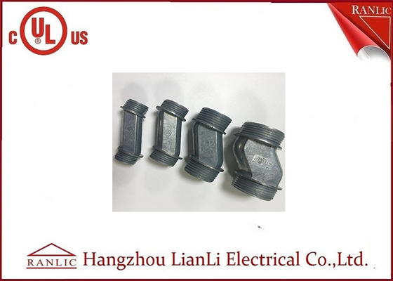 จีน EMT / RIGID อุปกรณ์ท่อร้อยสายแข็งขัดเงาด้วยการหล่อสังกะสี Finish ผู้ผลิต