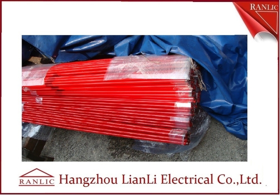 ประเทศจีน ท่อร้อยสายไฟ PVC เคลือบแข็ง 1/2&quot; 3/4&quot; 3.05ม. สีเขียว สีส้ม ผู้ผลิต