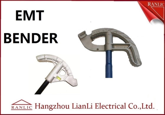 ประเทศจีน 3/4 &quot;1&quot; อลูมิเนียม EMT Conduit Bender Conduit Tools พร้อมด้ามสีน้ำเงิน / สีเหลือง / สีขาว ผู้ผลิต