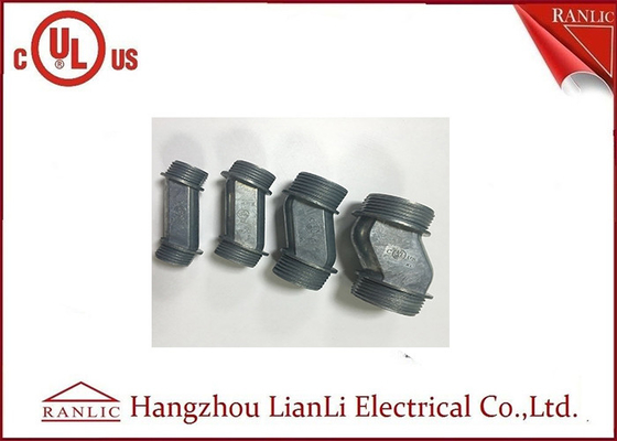 EMT / RIGID อุปกรณ์ท่อร้อยสายแข็งขัดเงาด้วยการหล่อสังกะสี Finish ผู้ผลิต