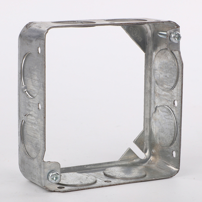 เครื่องจับสาย AC แบบยืดหยุ่น IN 3/8&quot; Snap-In Double Duplex Connector Zinc Die Casting 1/2&quot; Throat สําหรับกล่องออก ผู้ผลิต