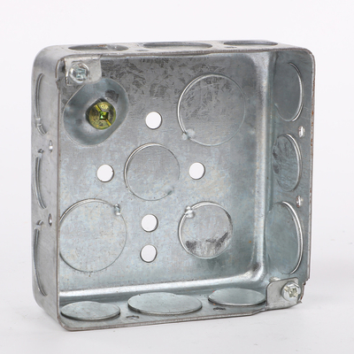เครื่องจับสาย AC แบบยืดหยุ่น IN 3/8&quot; Snap-In Double Duplex Connector Zinc Die Casting 1/2&quot; Throat สําหรับกล่องออก ผู้ผลิต
