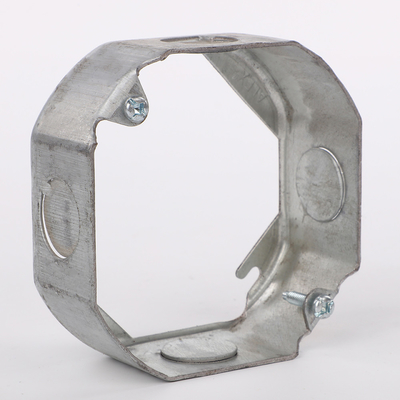 เครื่องจับสาย AC แบบยืดหยุ่น IN 3/8&quot; Snap-In Double Duplex Connector Zinc Die Casting 1/2&quot; Throat สําหรับกล่องออก ผู้ผลิต