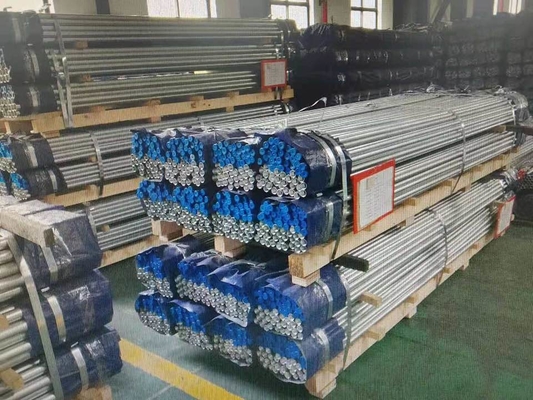 BSI Certified Gi Conduit Pipe 20mm 50mm With Coupler End Cap ผู้ผลิต