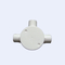 UPVC Junction Box Two Way PVC Conduit And Fittings 20mm 25mm Screw Part Use ผู้ผลิต