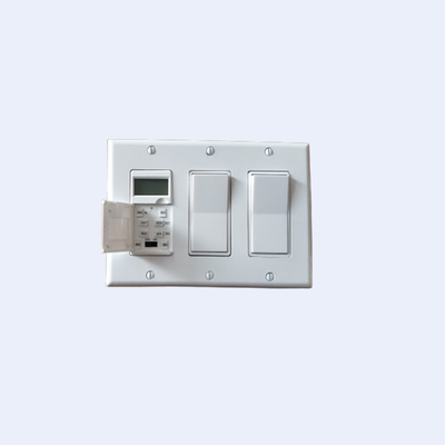 RUFFIN Four Gang Wall Light Switch แหวนฉาบปูนก่อนการผลิต ผู้ผลิต