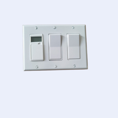 RUFFIN Four Gang Wall Light Switch แหวนฉาบปูนก่อนการผลิต ผู้ผลิต