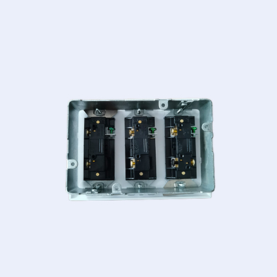 RUFFIN Four Gang Wall Light Switch แหวนฉาบปูนก่อนการผลิต ผู้ผลิต