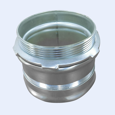 ข้อต่อขั้วต่อการบีบอัด Pvc EMT หุ้มฉนวน 3 &quot;4&quot; Electro Galvanized ผู้ผลิต
