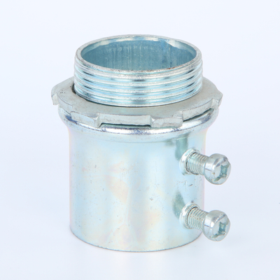 การบีบอัดฉนวน EMT Coupling Electro Galvanized พร้อม Stainless Ring ผู้ผลิต