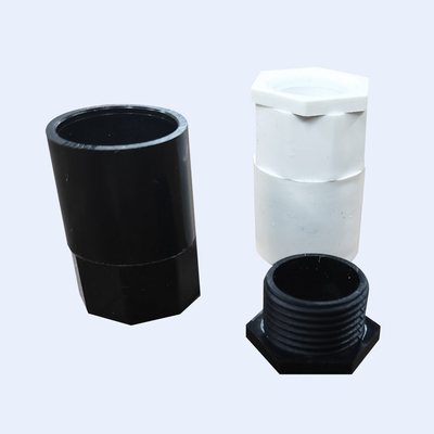 ABC เกรดหญิง 38 มม. GI PVC Conduit Coupler พร้อมสกรูทองเหลือง Area ผู้ผลิต