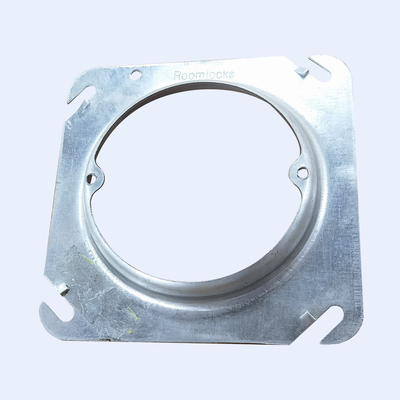 Pre Gavlanized Square Conduit Box แหวนโคลนหนา 1.60 มม. ไม่มีสกรู ผู้ผลิต