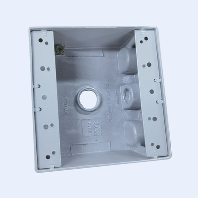1/2&quot; 3/4&quot; รูกล่องขั้วต่อกันน้ำสีเทา PVC เคลือบ UL Listed ผู้ผลิต