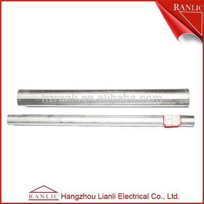 Ranlic Rigid Steel EMT สายไฟฟ้าสำหรับอุตสาหกรรม / พาณิชยกรรม, Q195 235 Steel Lot ผู้ผลิต