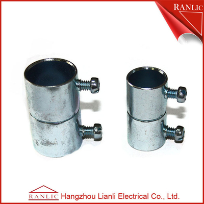 ชุดข้อต่อสกรูข้อต่อท่อร้อยสาย EMT พร้อมน็อตล็อคเหล็ก 1/2 &quot;ถึง 4&quot; UL E350597 ผู้ผลิต