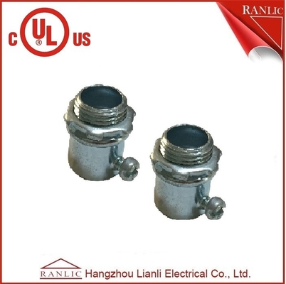 UL Listed 1/2 นิ้วถึง 4 นิ้วตัวเชื่อมต่อท่อร้อยสายโลหะ EMT พร้อมท่อหุ้มฉนวน PVC ผู้ผลิต