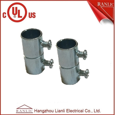 ชุดข้อต่อสกรูข้อต่อท่อร้อยสาย EMT พร้อมน็อตล็อคเหล็ก 1/2 &quot;ถึง 4&quot; UL E350597 ผู้ผลิต
