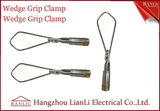 Harden Aluminium Porcelain Wedge Grip Clamp Conduit Tools สแตนเลสที่เป็นของแข็ง Bail ผู้ผลิต