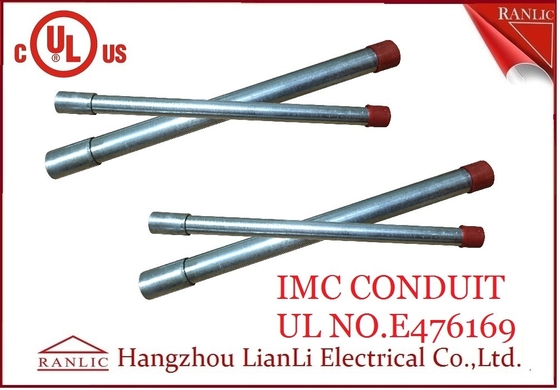 ท่อร้อยสายไฟฟ้า IMC ผนังบางสีขาว กัลวาไนซ์ 1-1/2 นิ้ว 1-1/4 นิ้ว ผู้ผลิต